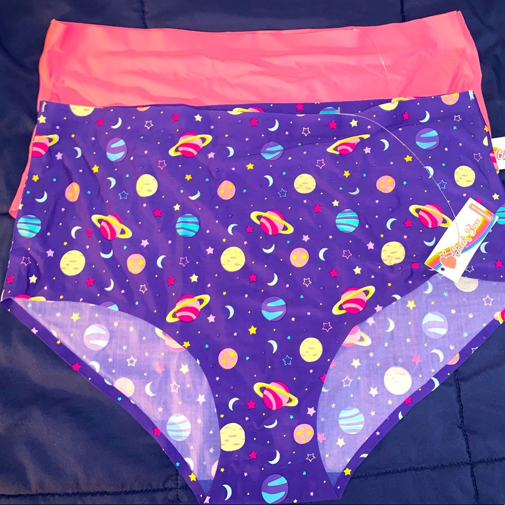 Cheek Boss-Seamless-No Show Panties-Women’s size 2XL
